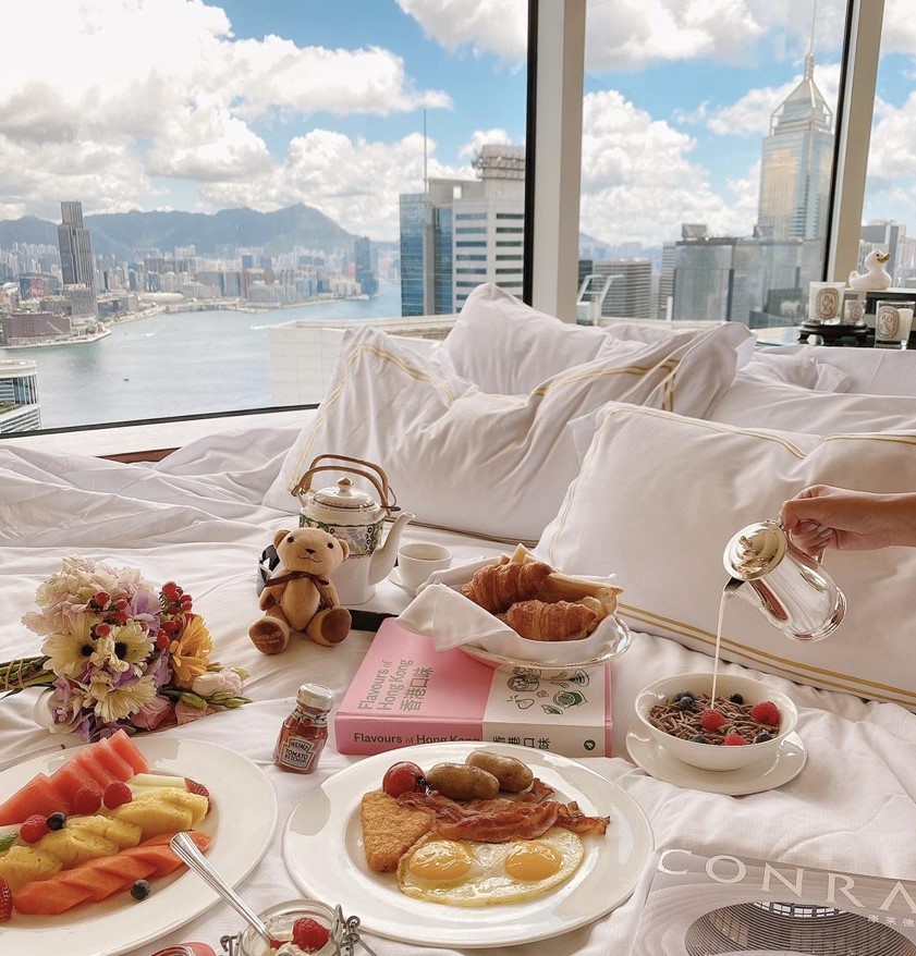 香港港麗酒店早餐