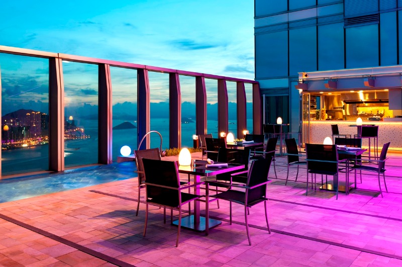 W Hotel Hong Kong WET® Deck 2