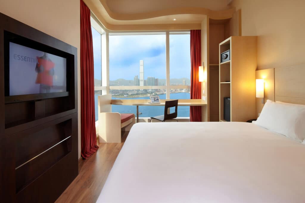 宜必思香港中上環 海景客房 雙人床房型