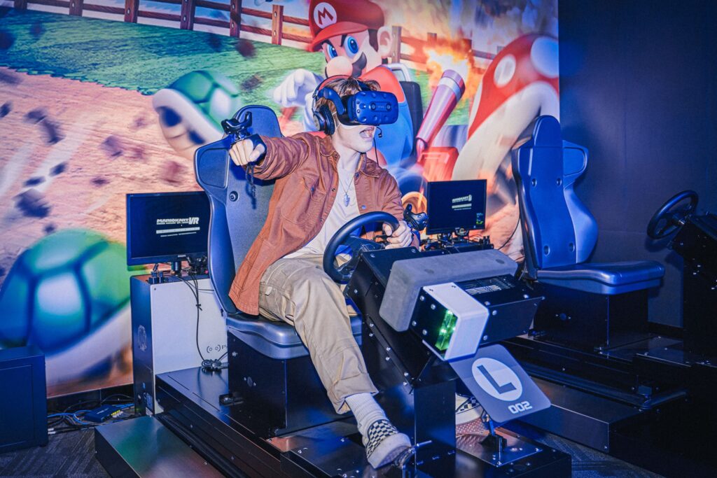 VR虛擬現實體驗館_瑪利歐賽車