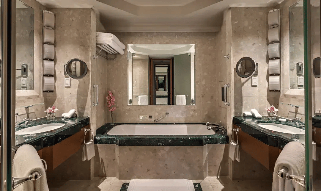 曼谷半島酒店 豪華客房 浴室